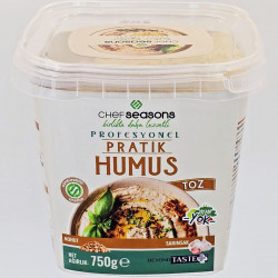 CHEF SEASONS PRATIC HUMMUS POWDER  600g Square Bucket ( 6pcs ) Box