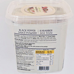 CHEF SEASONS BLACK PEPPER SAUCE POWDER  700g Square Bucket ( 6pcs ) Box