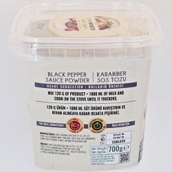 CHEF SEASONS BLACK PEPPER SAUCE POWDER  700g Square Bucket ( 6pcs ) Box